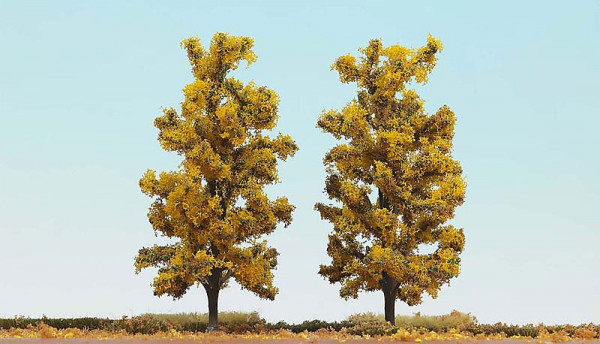 Busch 6754 - 2 Laubbäume herbstgelb ca. 150 mm