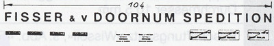 Weinert 4414 - Fisser&Doornum Beschrifts. 1St