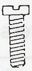 Weinert 2180 - Schrauben M1,6x4mm, DIN84 10St