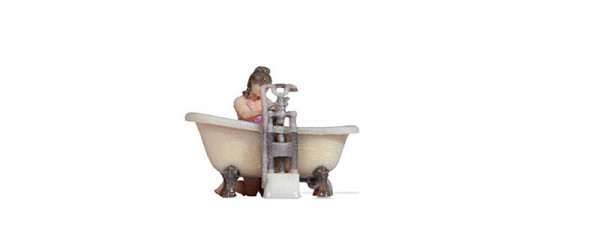 Noch 10421 - Frau badet Kind