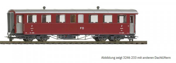 Bemo 3246243 - FO Umbauwagen A 4061 altrot