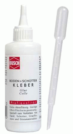 Busch 7593 - Boden- und Schotterkleber 125 ml