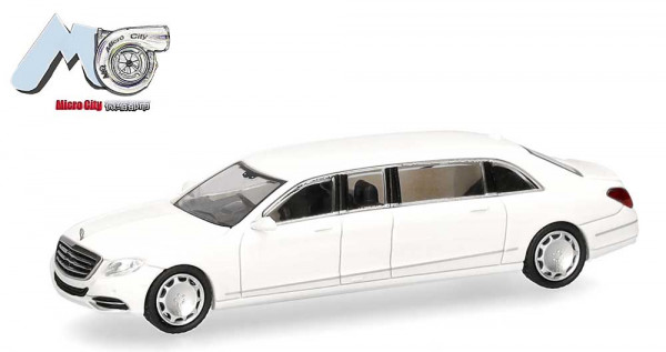 Herpa 87MC000138 - MB S600 Pullmann W221 weiß