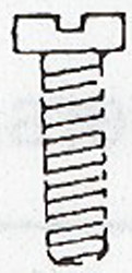 Weinert 2135 - Schraube M1,6x3mm DIN84,10Stck