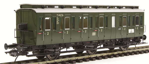 Lenz 41163-02 - DB Preuß. Abteilwagen Bauart C3 ohne Bremserhaus Ep.3