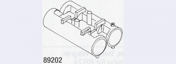 Weinert 89202 - Doppelluftkessel BR 92
