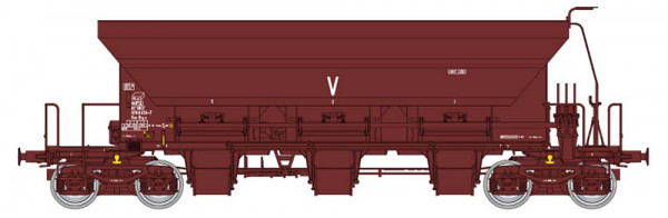 REE WB-674 - SNCF Selbstentladewagen Tremie F70 Uas Ep.4