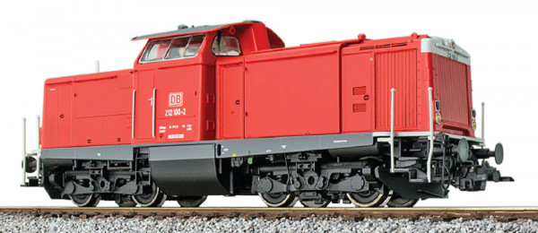ESU 31575 - DB AG- Diesellok BR 212 verkehrsrot Ep.5, DCC/AC + Sound, Rauch