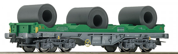 Roco 6600139 - RENFE Coiltransportwagen grün Renfe 56