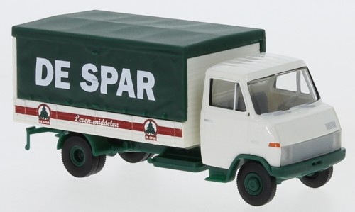 Brekina 37525 - Hanomag-Henschel F 55 Getränkeaufbau De Spar Bj.1968 (NL)