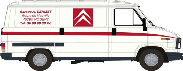 Brekina 34924 - Citroen C 25 Kasten 1982, Citroen Service,
