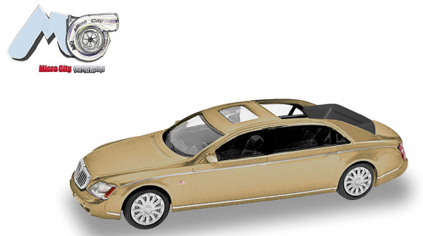 Herpa 87MC000024 - Maybach 62S, gold (2002-2013)