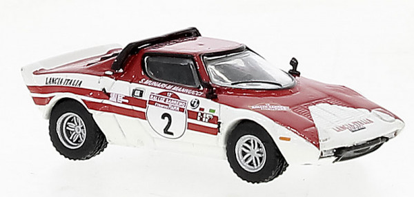 Brekina 29653 - Lancia Stratos HF 1974, Rallye San Remo, 2,