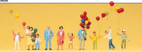 Preiser 24659 - BALLONVERKAUF