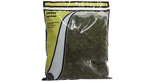 Woodland L168 - Flechten Dunkelgrünmix, gr. Beutel 226g