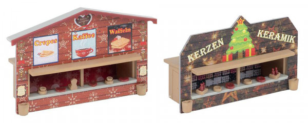 Faller 272021 - 2 Weihnachtsmarktbuden