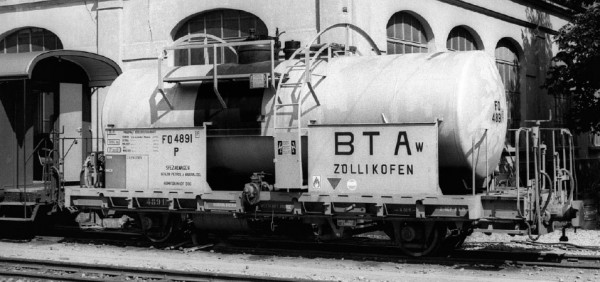Bemo 2296211 - FO P 4891 Kesselwagen silber