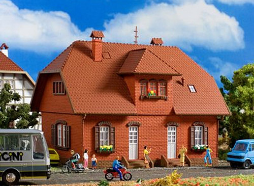 Vollmer 43659 - Siedlungshaus Klinker 158x121x125 mm Bausatz