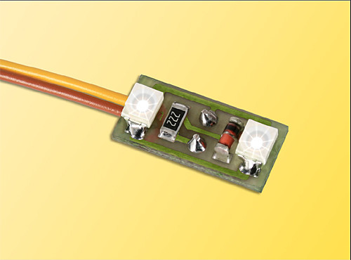 Viessmann 6018 - Hausbeleuchtung, 2 LEDs weiß, 3 Stück