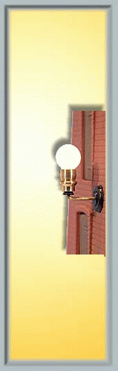 Viessmann 6501 - Wandleuchte Höhe: 33 mm N/H0