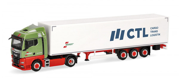 Herpa 321341 - MAN TGX GM Koffer-Sattelzug "Wandt/CTL"