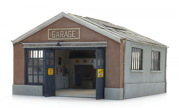 Artitec 10.474 - Niederländische Garage mit Innenausstattung