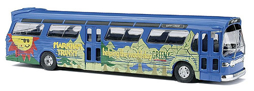Busch 44531- US Bus Fishbowl »Markham« DESIGN-LINE