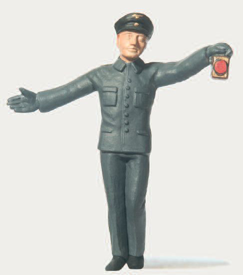 Merten 240017 - Rangierer mit Signallampe handbemalt
