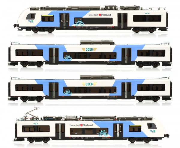 Jägerndorfer JC19950 - ODEG Triebzug BR 4746 4-teilig Desiro ML Ep.6, AC-digital