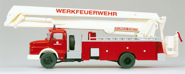Preiser 31180 - MB LA1924 Gelenkbühne. Feuerwehr