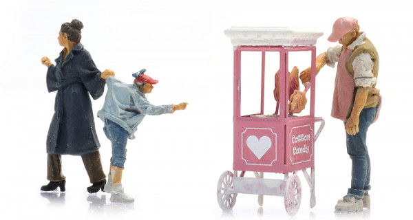 Artitec 387.700 - Zuckerwattewagen mit Figuren