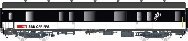 LSmodels 37003AC - SBB Packwagen MC76 schwarz/weiss Ep.6, Wechselstrom