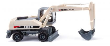 Wiking 066104 - TEREX Atlas Mobilbagger perlweiß