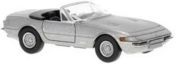 Brekina 22943 - Ferrari 365 GTS/4 Daytona Spider silber 1971