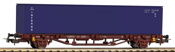 Piko 27719 - CD Containertragwagen Ep.5, beladen mit 1x 40 Container "Intrans"