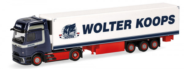 Herpa 319966 - MB Actros L ProCabin KüKo-Sz "Wolter Koops"