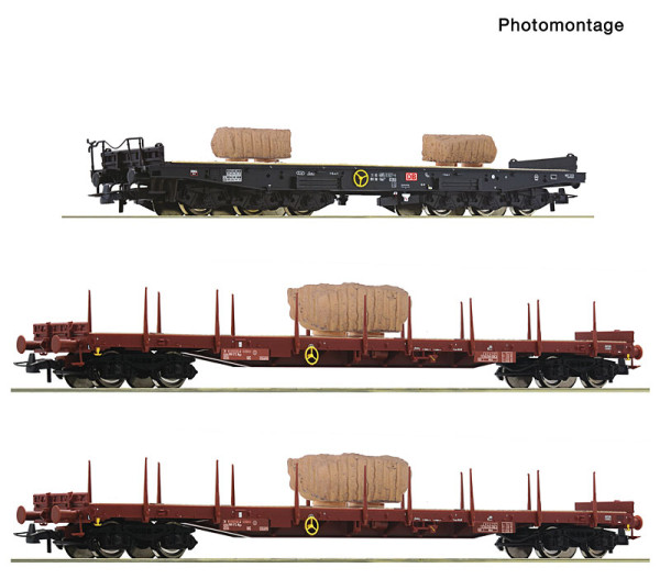 Roco 6600478 - FS 3er Set Marmorzug FS #2 E6