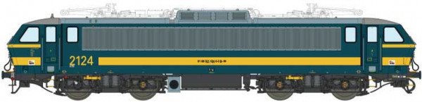 LSmodels 12574AC - SNCB Ellok Serie HLE21 blau/gelb Ep.6, AC-digital