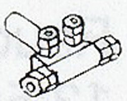 Weinert 8175 - Preuß.Sandstreudüsen, zweifach