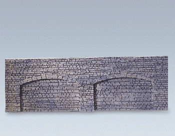 Faller 272594 - Dekorplatte Arkaden 37 x 6 x 0,8 cm N