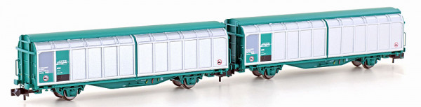 Hobbytrain H24682 - SNCF Set 2-teilig Schiebewandwagen Hbbillns Ep.5-6, (ex-FS)