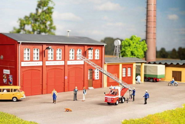 Auhagen 41687 - Multicar M22 Hasicský otocný ž