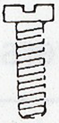 Weinert 2154 - Schraube M2,0x5mm DIN84,10Stk