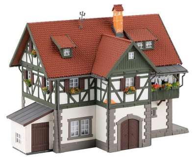 Faller 130713 Maison De Ville 4 Étages H0 - Magasin Cordonnier Pour Décor Ville Miniature