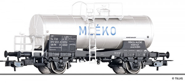 Tillig 77070 - CSD Kesselwagen mit Bremserbühne 2-achsig Ep.4 "MELKO"
