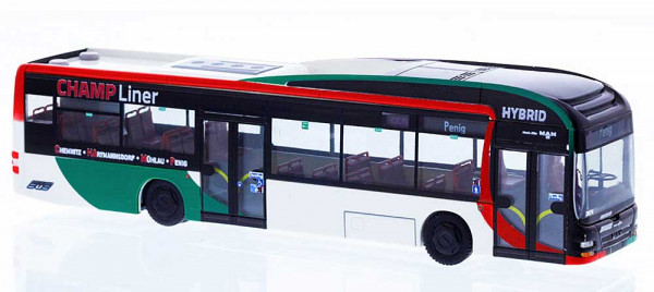 Rietze 67638 - MAN Lions City Hybrid Regiobus Mittelsachsen - CHAMP Liner
