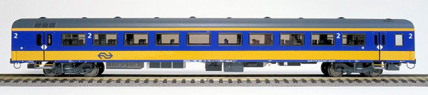 Exacttrain 11014 - NS ICRm Garnitur 3 für den Innenlandseinsatz Reisezugwagen Bpmz10 ( Farbe Gelb /