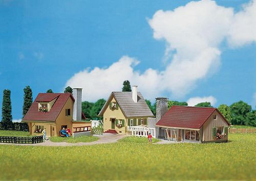 Faller 232221 - 3 Einfamilien Häuschen