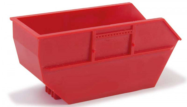 Herpa 054614 - Absetzmulde groß (2 Stück), rot