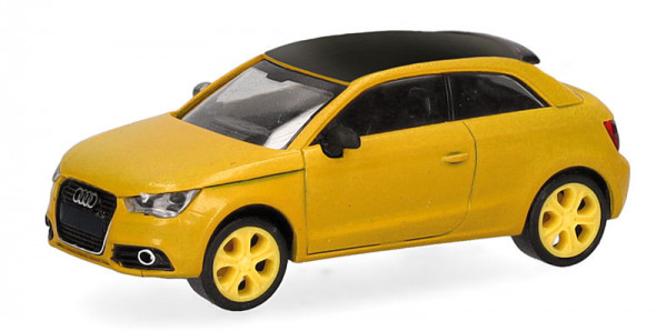 Herpa 024532-002 - Audi S1, vegasgelb, Dach schw
